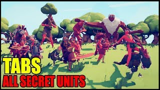 ALL TABS Secret Units Unlock Tutorial [upl. by Iaoh]