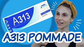 Dermatologist reviews A313 pommade Dr Dray [upl. by Nosnaj]