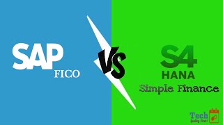 Difference between SAP FICO vs SAP S4 HANA Finance  TechTablet [upl. by Ahsiner]