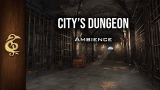 Citys Dungeon  Prison Ambience  1 Hour [upl. by Kahlil]